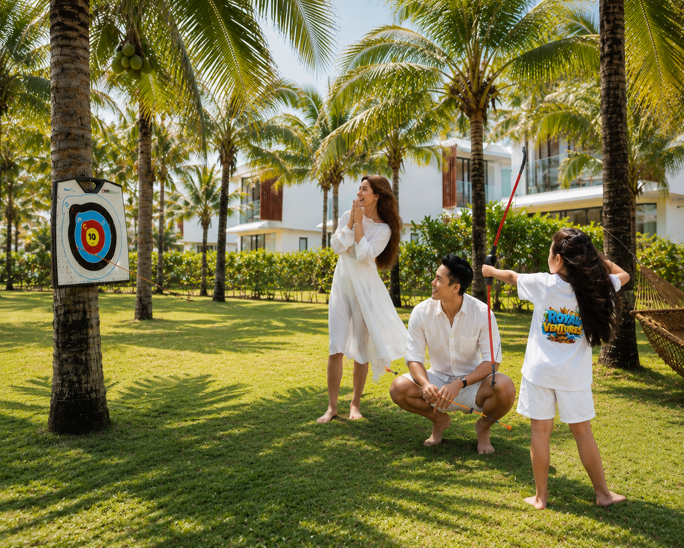 Summer Vacation Family Resort Activities